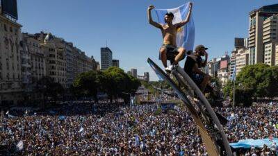 Argentines erupt in joy after epic men's World Cup final