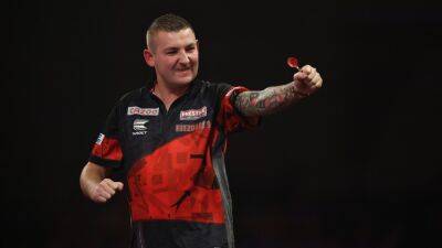 Nathan Aspinall off to a winner at the PDC Championship
