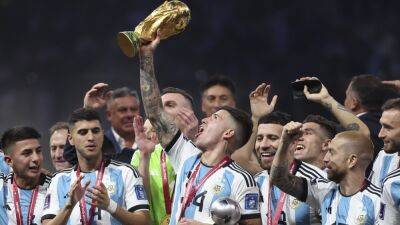 Lionel Messi - Romain Saïss - Marcos Acuña - Nicolas Tagliafico - World Cup 2022 - team of the tournament - rte.ie - Qatar - France - Belgium - Croatia - Netherlands - Spain - Portugal - Argentina - Morocco - Saudi Arabia