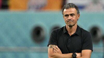 Luis Enrique - Luis Enrique unhappy as Spain are dismantled by Japan - channelnewsasia.com - Germany - Croatia - Spain -  Doha - Japan - Morocco - Costa Rica