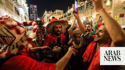 Cheers: Morocco last Arab team left standing in World Cup