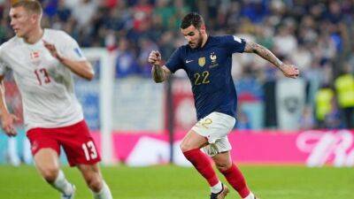 Theo Hernandez - France's Hernandez suffers ankle bruise, skips part of training - channelnewsasia.com - France - Australia -  Doha - Poland