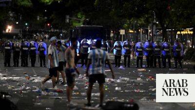 Argentina’s government defends chaotic World Cup parade