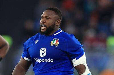 Italy prop gifted rotten banana for 'Secret Santa', accuses Benetton teammates of racism