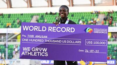 CAA names Tobi Amusan Africa’s best female athlete