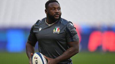 Italy prop Cherif Traore receives apology from Benetton team-mates after being given rotten banana - rte.ie - Italy - Guinea -  Santa