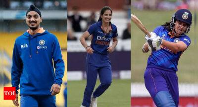 Asif Ali - Alice Capsey - Arshdeep, Renuka and Yastika among nominees for ICC Emerging Cricketer of Year Award - timesofindia.indiatimes.com - Australia - South Africa - New Zealand - India - county Allen - Afghanistan - Pakistan
