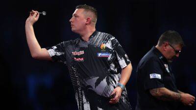 Alexandra Palace - Chris Dobey eliminates former champion Gary Anderson at Alexandra Palace - rte.ie - Britain - Germany - county King - county Anderson - county Cross