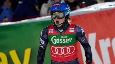 Dominant Shiffrin enters new dimension with 50th World Cup slalom victory
