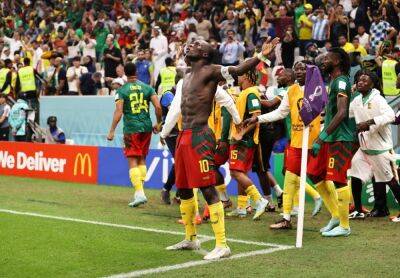 Cameroon stun Brazil but go out of World Cup as Switzerland set date with Ronaldo's Portugal