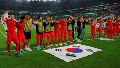 With late goal, South Korea shocks Portugal