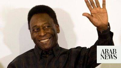 Brazil soccer legend Pele has respiratory infection, but remains stable - arabnews.com - Brazil - Saudi Arabia -  Sao Paulo -  Rio De Janeiro