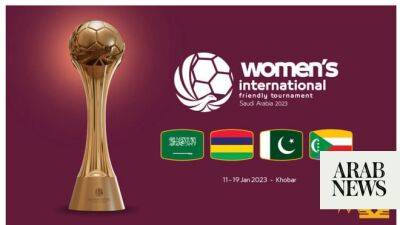 Kingdom to host women’s football tournament, including Saudi Arabia national team - arabnews.com - Britain - Manchester - Brazil - Comoros - Saudi Arabia -  Riyadh - Pakistan - Mauritius