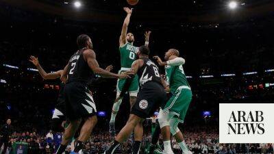 Celtics beat Clippers, Doncic on fire again for Mavs