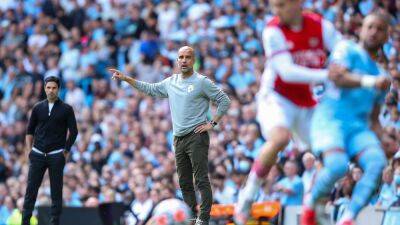 Manchester City hungry to go all the way again, Pep Guardiola warns Arsenal