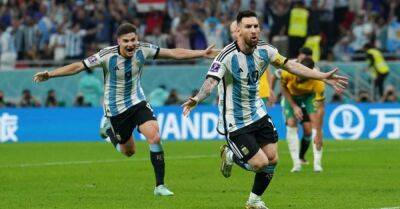 Another milestone for Messi as Argentina beat Australia