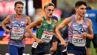 Fay breaks Irish indoor 5,000m record by nine seconds in Boston - rte.ie - Usa - Washington -  Boston - Ireland