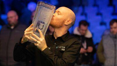 Neil Robertson - Mark Williams - Ricky Walden - Gary Wilson ends title wait with Scottish Open success - rte.ie - Britain - Scotland - China - county Wilson