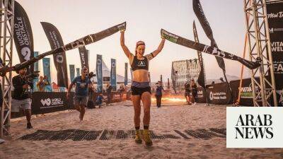 Sergei Perelygin and Lindsay Webster crowned winners at Spartan World Championships in Abu Dhabi