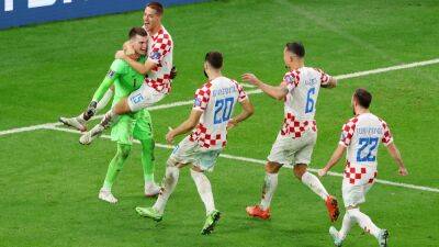 Dominik Livakovic stars in shootout as Croatia progress past Japan