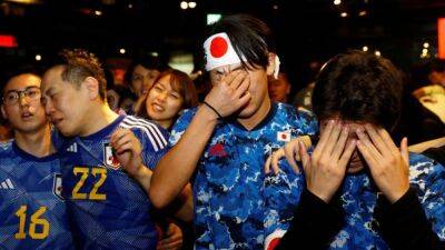 Maya Yoshida - Ivan Perisic - Mario Pasalic - Dominik Livakovic - Fans lament end of Japan's brave run in World Cup - channelnewsasia.com - Qatar - Croatia - Spain - Japan -  Tokyo