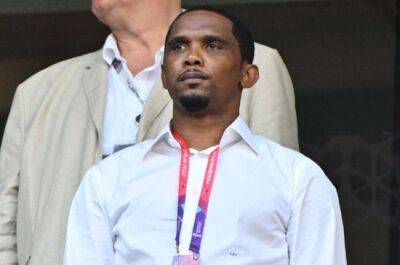 WATCH | Cameroon legend Samuel Eto'o filmed in physical confrontation with supporter