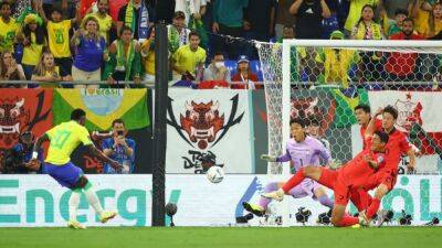 Imperious Brazil smash Koreans 4-1 to reach World Cup quarters - channelnewsasia.com - Croatia - Brazil - Argentina - Australia -  Doha - Japan - South Korea - North Korea