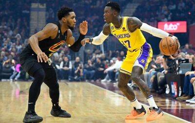 Anthony Davis - Donovan Mitchell - Jarrett Allen - Darvin Ham - Mitchell leads Cavs over Lakers as ailing Davis sidelined - beinsports.com - Washington - Los Angeles - county Cleveland - county Cavalier - state Utah - state Ohio