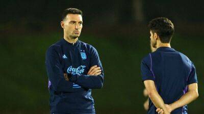 Lionel Messi - Louis Van-Gaal - Lionel Scaloni - The other Lionel, Argentina's Scaloni pits his wits against Van Gaal - channelnewsasia.com - France - Netherlands - Spain - Argentina - Australia - Mexico -  Doha