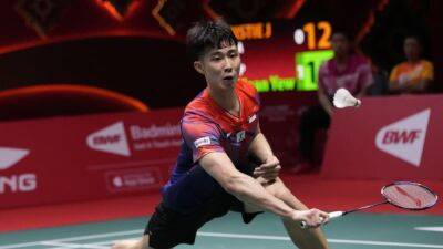 Singapore's Loh Kean Yew loses second match at badminton World Tour Finals