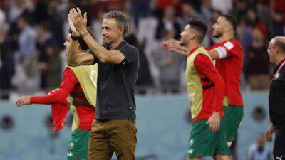 Spain coach Luis Enrique departs after World Cup exit