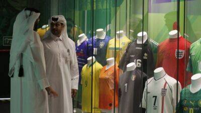 World Cup memorabilia proves a big draw for football fans in Qatar