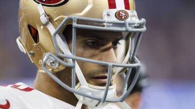 49ers' Jimmy Garoppolo, with future in question, has 'no regrets' following NFC loss