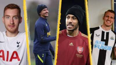 Frank Lampard - Pierre Emerick Aubameyang - Aaron Ramsey - Dele Alli - Transfer window closes: Premier League clubs spend £295m in busy January 2022 - bbc.com - Manchester - Scotland -  Norwich -  Newcastle