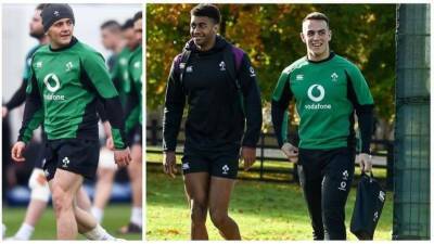 Michael Lowry - Andy Farrell - Robert Baloucoune - James Hume - Keith Earls - Andrew Conway - Robbie Henshaw - Garry Ringrose - Hugo Keenan - 'It'd be class' - Ulster trio up for Six Nations task, says Dan Soper - rte.ie - Argentina - Ireland - New Zealand - Jordan