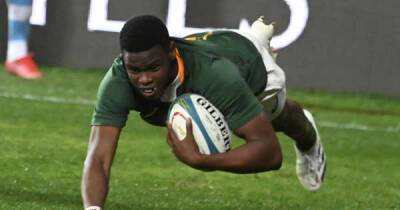Warrick Gelant - Damian Willemse - Jaden Hendrikse - Springboks: Aphelele Fassi backed to shine in 2022 and stake claim for full-back jersey - msn.com - Britain - Argentina - South Africa - Georgia - Jordan
