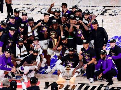 Anthony Davis - Lebron James - Miami Heat - LA Lakers Crush Miami Heat To Capture 17th NBA Title - sports.ndtv.com - Los Angeles -  Los Angeles -  New Orleans