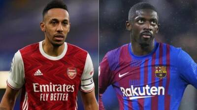 El Barça ficha a Aubameyang, pero fracasa con Dembélé