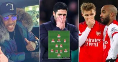Pierre-Emerick Aubameyang - Pablo Mari - Mikel Arteta - Martin Odegaard - Pierre Emerick Aubameyang - Calum Chambers - Arsenal's squad depth is seriously concerning after the 2022 January transfer window - givemesport.com