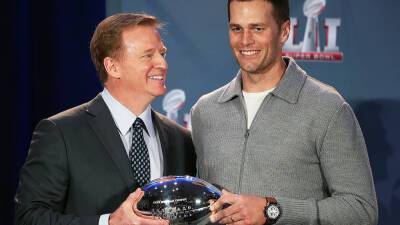 Tom Brady 'will be remembered as one of the greatest to ever play in the NFL,' Roger Goodell says
