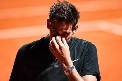Tearful Del Potro loses comeback at Argentina Open