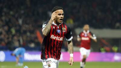 Mark Gleeson - Toby Davis - Justin Kluivert - Kluivert double propels Nice into cup semi-finals - channelnewsasia.com - France - Netherlands - Monaco -  Cape Town