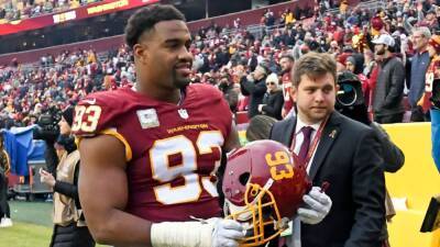 Washington Commanders DT Jonathan Allen apologizes for tweeting he'd like to dine with Hitler