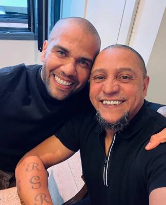 Alves se cita con Roberto Carlos en el restaurante de la hija de Florentino