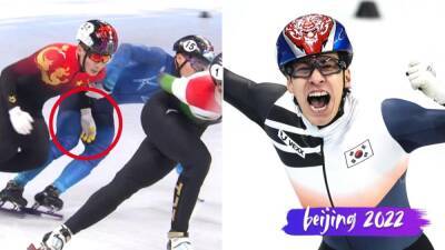 China’s short-track gold medallist Ren Ziwei disqualified days after South Korea’s ‘bias’ protest