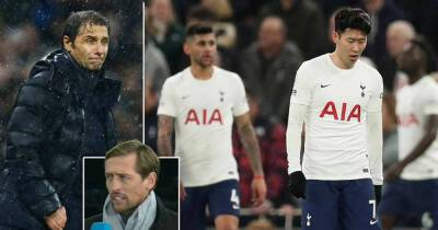 Peter Crouch claims Spurs are 'falling short' due to a lack of quality