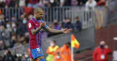 Soccer-Barcelona to appeal Dani Alves' two-game suspension