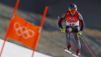 Alpine skiing-Kilde leads combined after downhill run