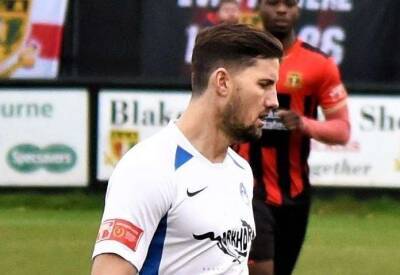 Craig Tucker - Hythe Town player-boss James Rogers says they have to be careful with their young players during relegation scrap - kentonline.co.uk -  Hythe