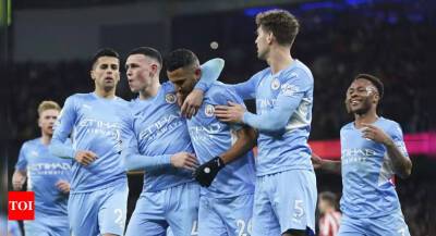 Leaders Manchester City go 12 points clear win over Brentford